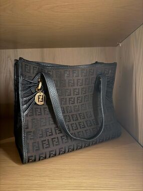 Vintage Fendi Zucca Logo mini Tote
